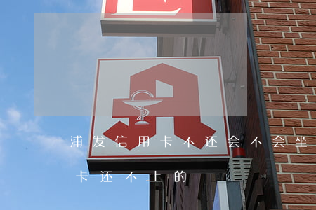 浦发信用卡不还会不会坐牢(有没有浦发信用卡还不上的?)