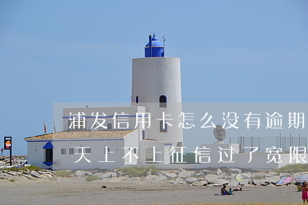 浦发信用卡怎么没有逾期(浦发信用卡逾期一天上不上征信过了宽限期)