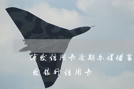 浦发信用卡逾期办理储蓄卡(为什么办不了浦发银行信用卡)