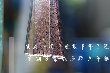 浦发信用卡逾期半年了还能解冻吗(浦发银行逾期还最低,还款也不解冻怎么办?)