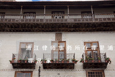 浦江律师事务所在哪里(浦口区律师事务所有哪几家)
