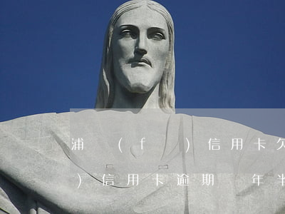 浦發(fā)信用卡欠兩千逾期(浦發(fā)信用卡逾期兩年半)