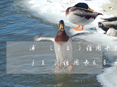 浦發(fā)信用卡消費22元逾期(浦發(fā)信用卡68元綁定消費)