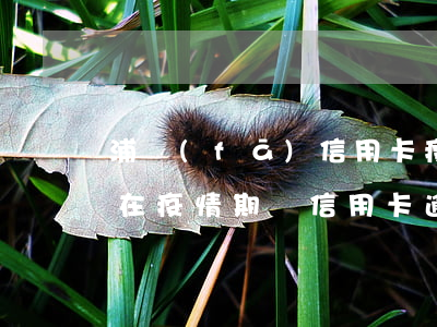 浦發(fā)信用卡疫情逾期記錄怎么消除 在疫情期間信用卡逾期怎么辦