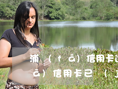 浦發(fā)信用卡透支流量沒還(浦發(fā)信用卡已經(jīng)還款為什么顯示沒有還)