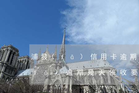 浦發(fā)信用卡逾期20天催收(浦發(fā)逾期幾天催收要我把欠款還清合理嗎)
