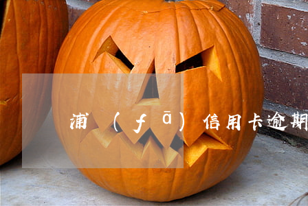 浦發(fā)信用卡逾期5萬會怎么樣
