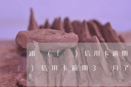 浦發(fā)信用卡逾期一期(欠浦發(fā)信用卡逾期3個月了說要起訴我)