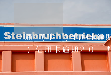 浦發(fā)信用卡逾期判刑嗎(浦發(fā)信用卡逾期20萬判刑)