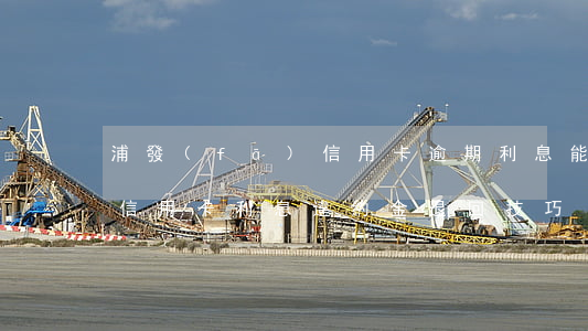 浦發(fā)信用卡逾期利息能不能減免-信用卡利息違約金退回技巧