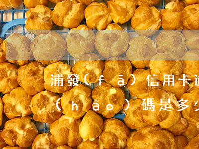 浦發(fā)信用卡逾期協(xié)商號(hào)碼是多少啊-浦發(fā)信用卡逾期協(xié)商號(hào)碼是多少啊怎么查