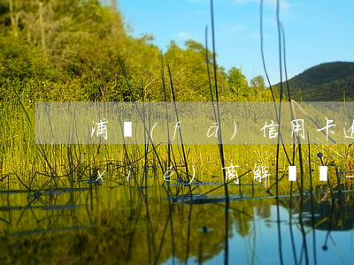 浦發(fā)信用卡逾期后可以找銀行協(xié)商解決嗎-浦發(fā)信用卡逾期后可以找銀行協(xié)商解決嗎?