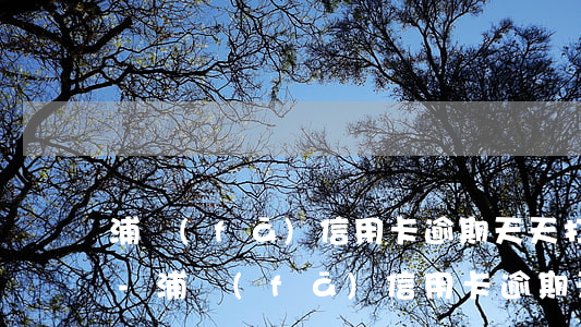 浦發(fā)信用卡逾期天天打電話怎么辦-浦發(fā)信用卡逾期天天打電話怎么辦理