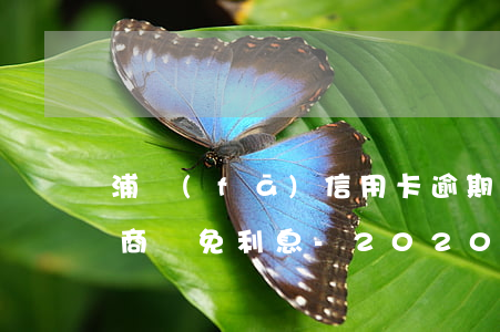 浦發(fā)信用卡逾期怎么協(xié)商減免利息-2020年浦發(fā)信用卡逾期政策