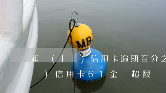 浦發(fā)信用卡逾期百分之5(浦發(fā)信用卡61金額超限)