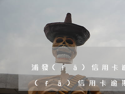 浦發(fā)信用卡逾期還上多久解凍(浦發(fā)信用卡逾期還上多久解凍額度)