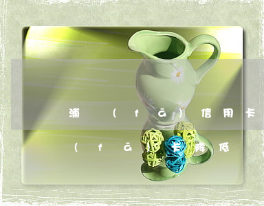 浦發(fā)信用卡逾期降額度怎么辦 浦發(fā)卡降低額度什么情況