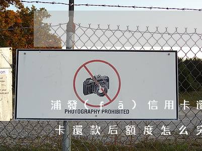 浦發(fā)信用卡還款(浦發(fā)信用卡還款后額度怎么突然降低了)