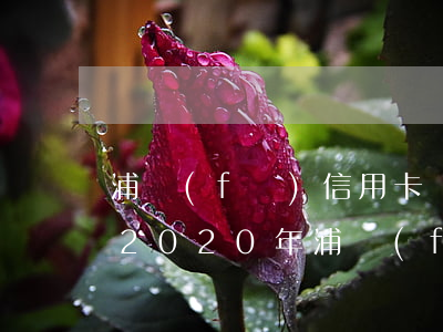浦發(fā)信用卡長時(shí)間逾期(2020年浦發(fā)信用卡逾期政策)