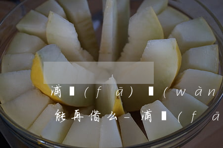 浦發(fā)萬(wàn)用金提前還款還能再借么-浦發(fā)萬(wàn)用金提前還款后還能申請(qǐng)嗎