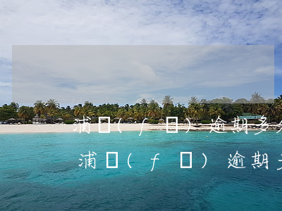 浦發(fā)逾期多久可以再申請信用卡-浦發(fā)逾期多久可以再申請信用卡了