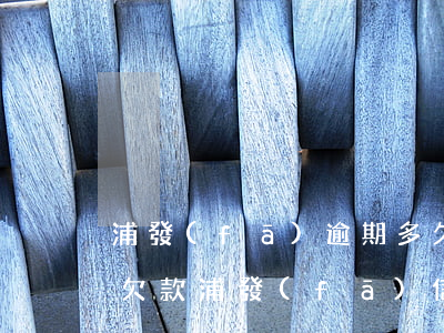 浦發(fā)逾期多久會要求一次性還全部欠款（浦發(fā)信用卡逾期兩期怎么辦）