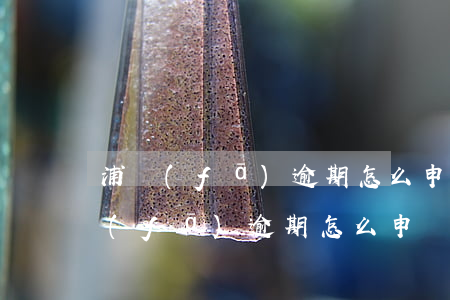 浦發(fā)逾期怎么申請停息掛賬-浦發(fā)逾期怎么申請停息掛賬