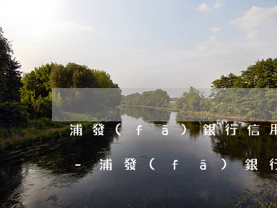 浦發(fā)銀行信用卡逾期一個月會怎樣-浦發(fā)銀行信用卡逾期一個月會怎樣處理