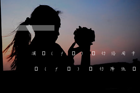 浦發(fā)銀行信用卡逾期會降額度嗎(浦發(fā)銀行降低額度還能申請嗎)
