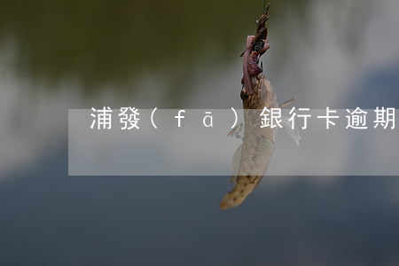 浦發(fā)銀行卡逾期四天要還全款嗎-