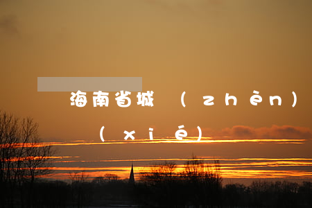 海南省城鎮(zhèn)房屋拆遷補償安置協(xié)議