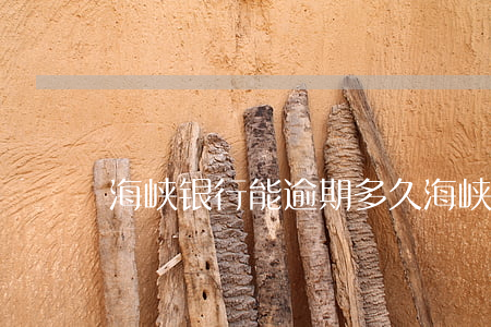 海峡银行能逾期多久(海峡银行改名了吗)