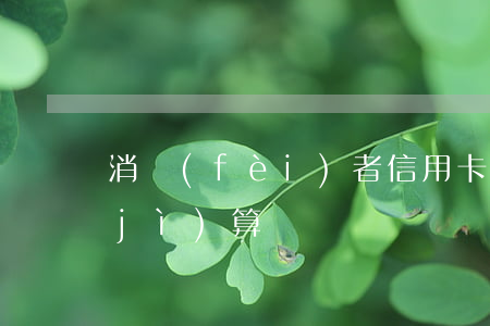 消費(fèi)者信用卡逾期利息怎么計(jì)算