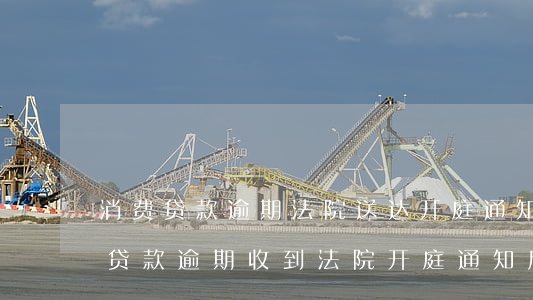 消费贷款逾期法院送达开庭通知后怎么，消费贷款逾期，收到法院开庭通知后的应对策略
