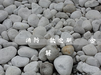 消防罰款逾期滯納金計(jì)算方法及步驟詳解