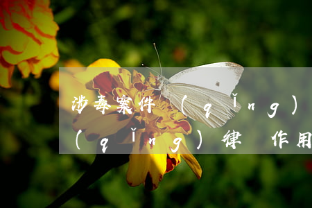 涉毒案件請(qǐng)律師有用嗎(販毒請(qǐng)律師作用大嗎)