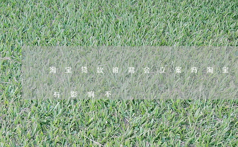 淘宝贷款逾期会立案吗(淘宝有贷款逾期天猫有影响不)