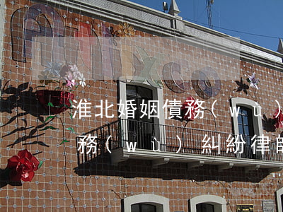 淮北婚姻債務(wù)糾紛律師(淮北婚姻債務(wù)糾紛律師事務(wù)所)