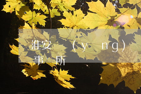 淮安撫養(yǎng)權律師(淮安安淮律師事務所)