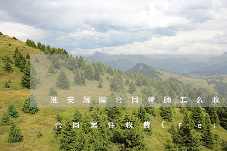 淮安解除合同律師怎么收費(fèi)(解除合同案件收費(fèi)標(biāo)準(zhǔn))