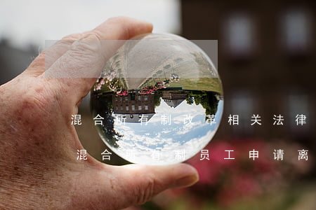 混合所有制改革相关法律法规(国企改革为混合所有制,员工申请离职,有无相关法律依据,我想走,)