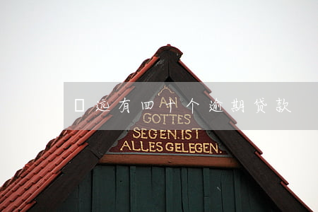 淸远有四十个逾期贷款