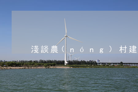 淺談農(nóng)村建筑事故的賠償