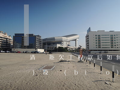 清償拖欠工程款后,如何取消招標(biāo)投標(biāo)限制