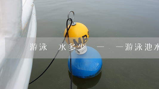 游泳館水多少錢一噸(一游泳池水多少錢)