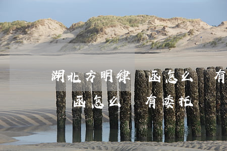 湖北方明律師函怎么沒有委托書(湖北方明律師函怎么沒有委托書) 湖北方明律師函怎么沒有委托書(湖北方明律師函怎么沒有委托書)
