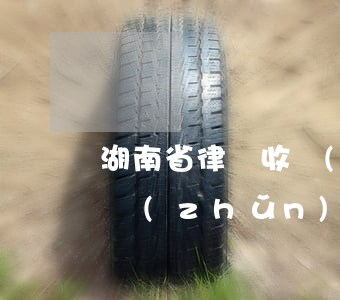 湖南省律師收費(fèi)標(biāo)準(zhǔn)文件(湖南省律師服務(wù)收費(fèi)行業(yè)指導(dǎo)標(biāo)準(zhǔn))