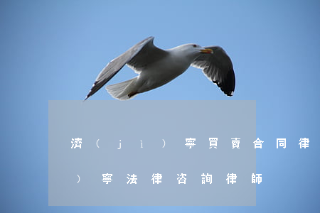 濟(jì)寧買賣合同律師多少錢(濟(jì)寧法律咨詢律師)