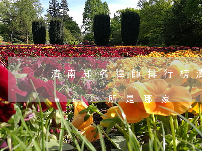 濟南知名律師排行榜(濟南最好的律師事務(wù)所是哪家)