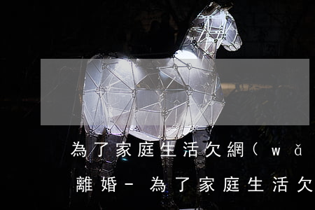 為了家庭生活欠網(wǎng)貸老婆提出離婚-為了家庭生活欠網(wǎng)貸老婆提出離婚怎么辦